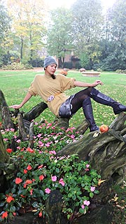 viele schöne Fotomotive sid möglich im Park hinter der Villa Cantoni (©Foto: Martin Schmitz)